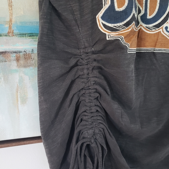 Lucky Brand Bob Dylan ruched tee - Picture 2 of 4